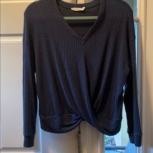 Sweater top long sleeve